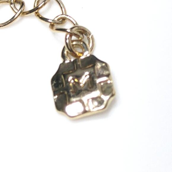 Monet Black & Topaz Rhinestone Gold Tone Necklace, 19 Inches - Picture 9 of 11